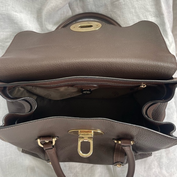 RARE Mulberry Arlington SATCHEL Chocolate Brown 2007 Collection VGC - Picture 10 of 16